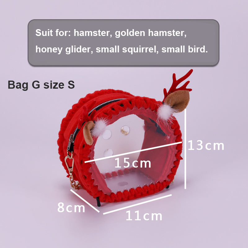 Hamster Cage Pet Out Of Bag Honey
