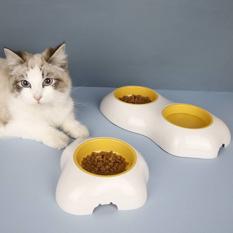 Egg-shaped Pet Bowl Drinking Water Bowl