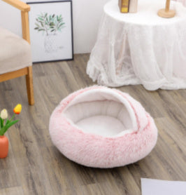 2 In 1 Soft Long Plush Bed