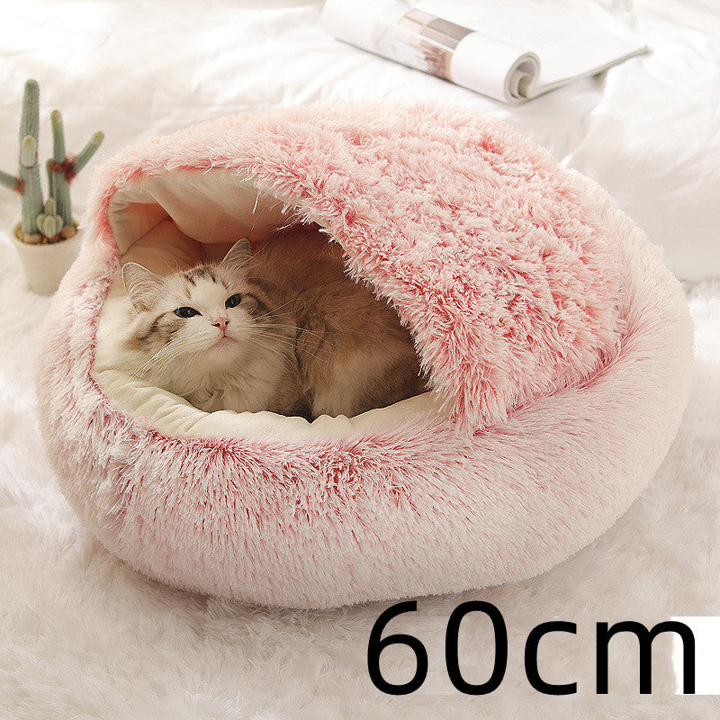 2 In 1 Soft Long Plush Bed
