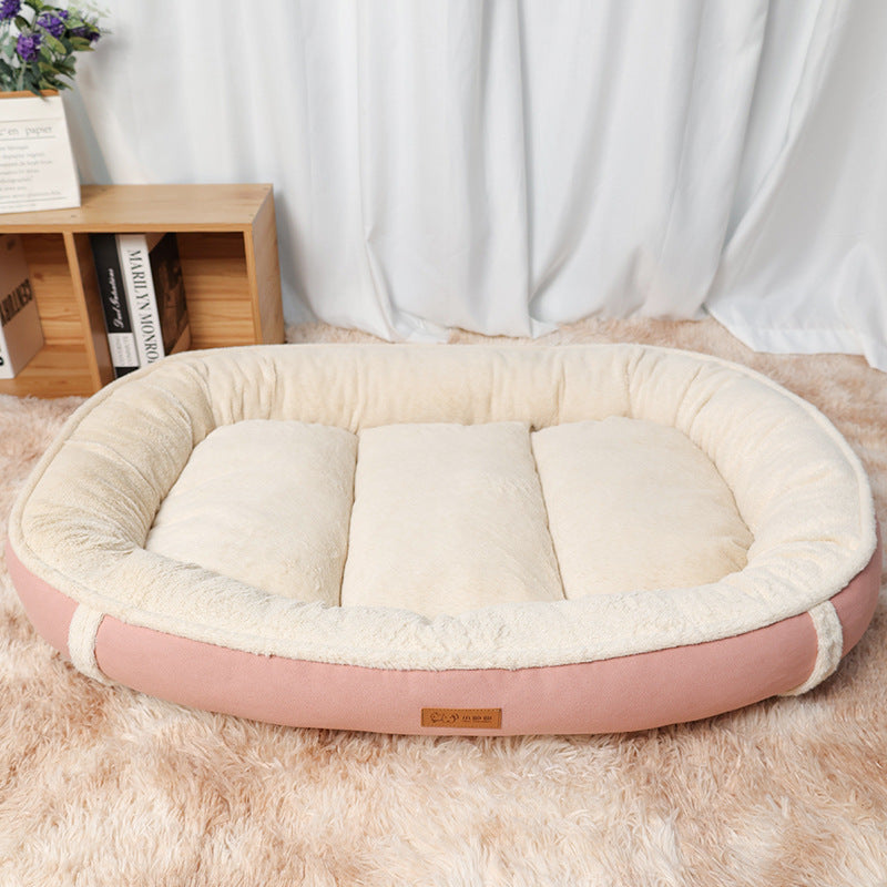 Dog Linen Round Nest Non-slip