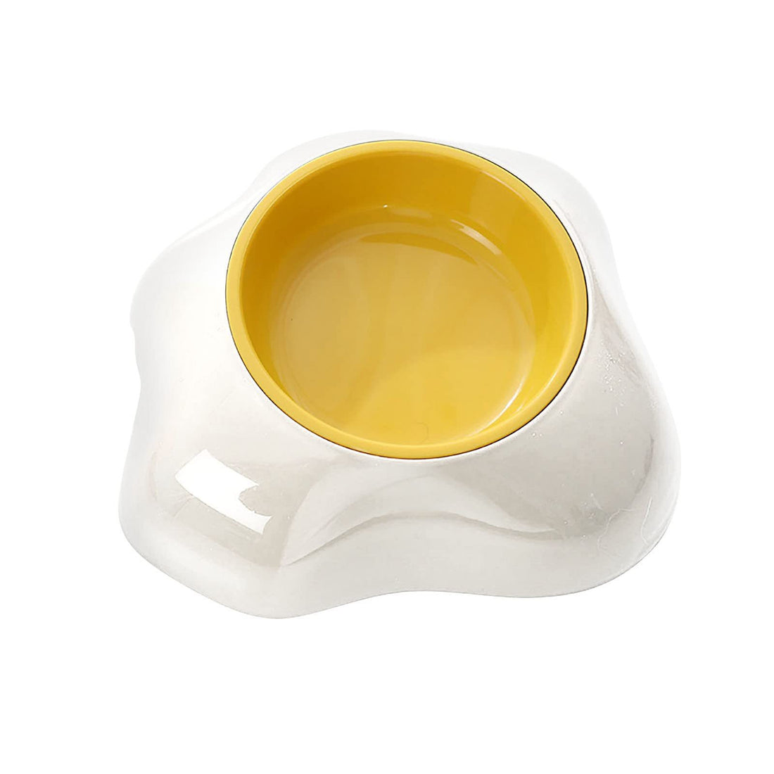 Egg-shaped Pet Bowl Drinking Water Bowl